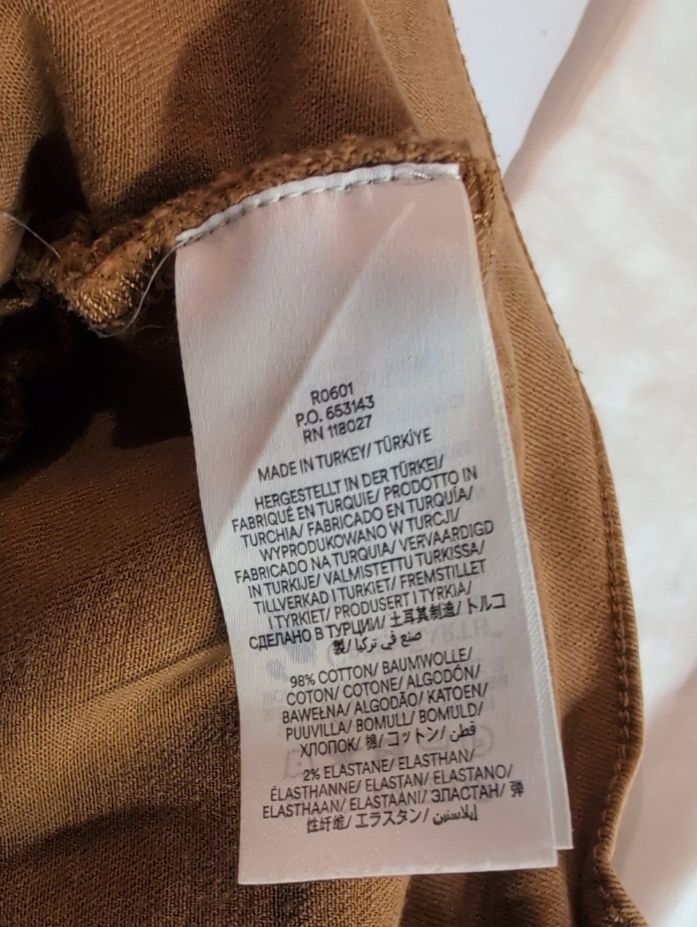 BODEN Wide Leg Cargo Pant‎ in Gingerbread Relaxed Trouser Casual High Waist 16 - Picture 9 of 10